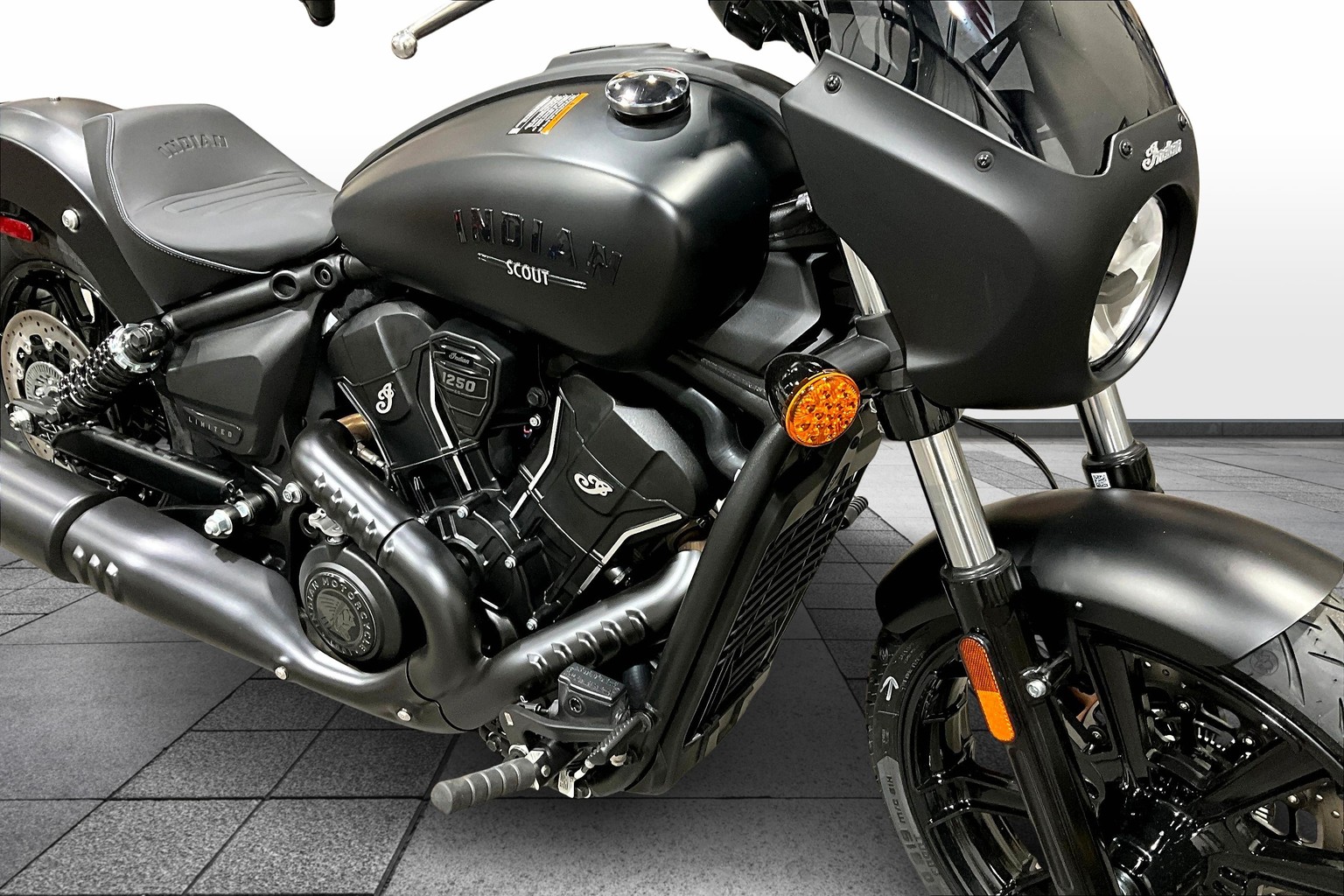 2025 Indian Motorcycle® Sport Scout® Limited Black Smoke | McGrath